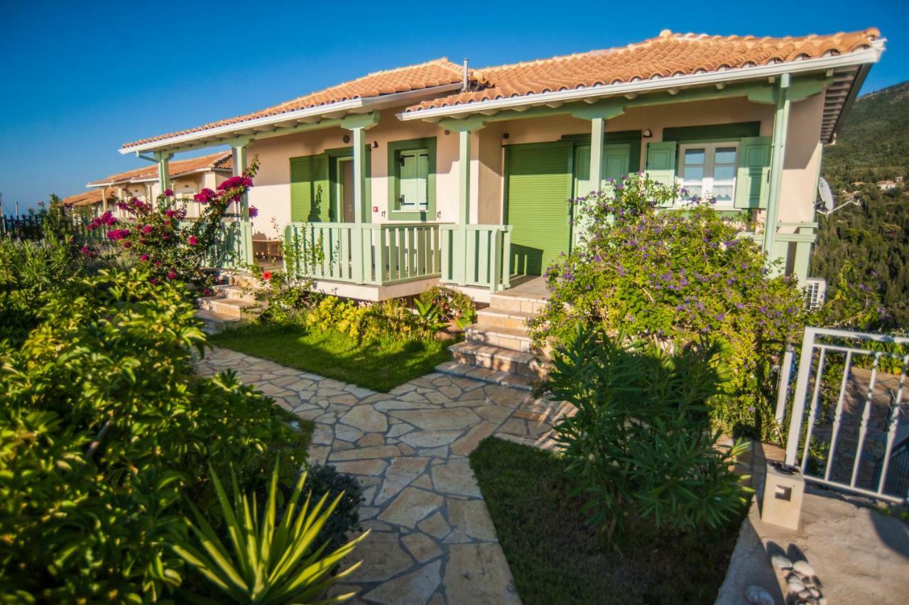 Vila Deep Blue-Apartment Selana Sea View Ayios Nikitas Bagian luar foto